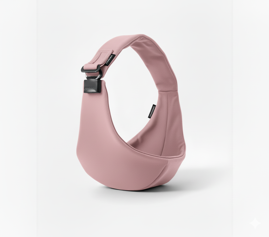 Solvera CarryEase™ – De drager die jou ondersteunt terwijl je je kindje koestert.