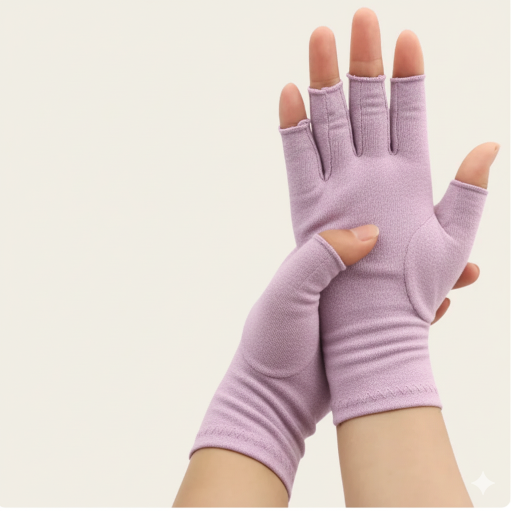 Solvera JointRelief™ – Verlicht gewrichtspijn en verbeter handmobiliteit met therapeutische compressie.