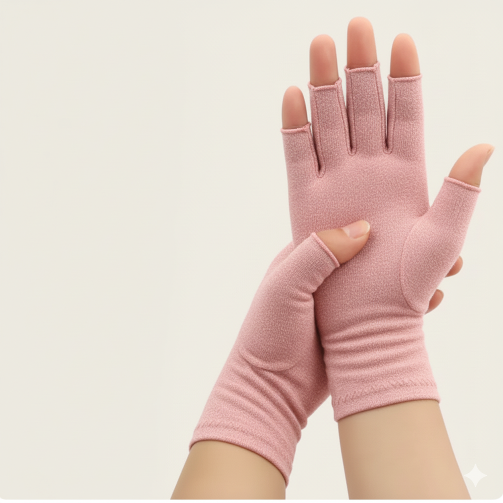 Solvera JointRelief™ – Verlicht gewrichtspijn en verbeter handmobiliteit met therapeutische compressie.